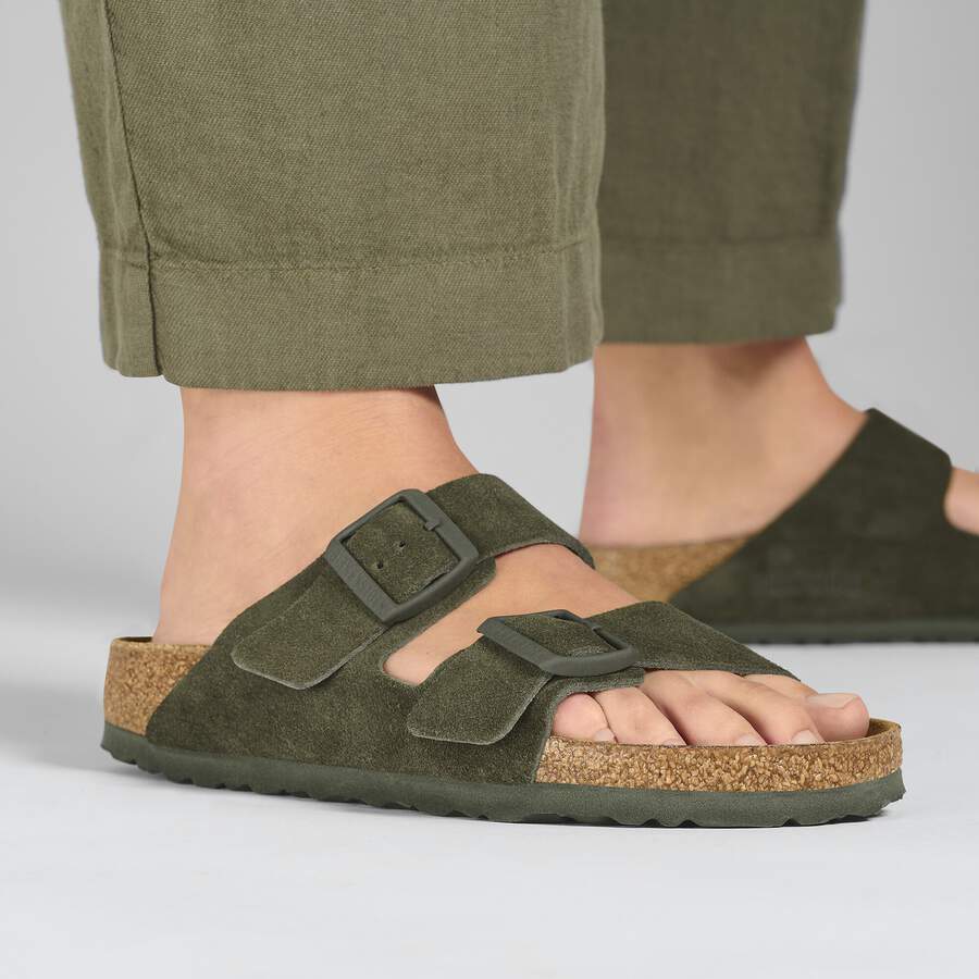 Arizona Suede Leather - Thyme