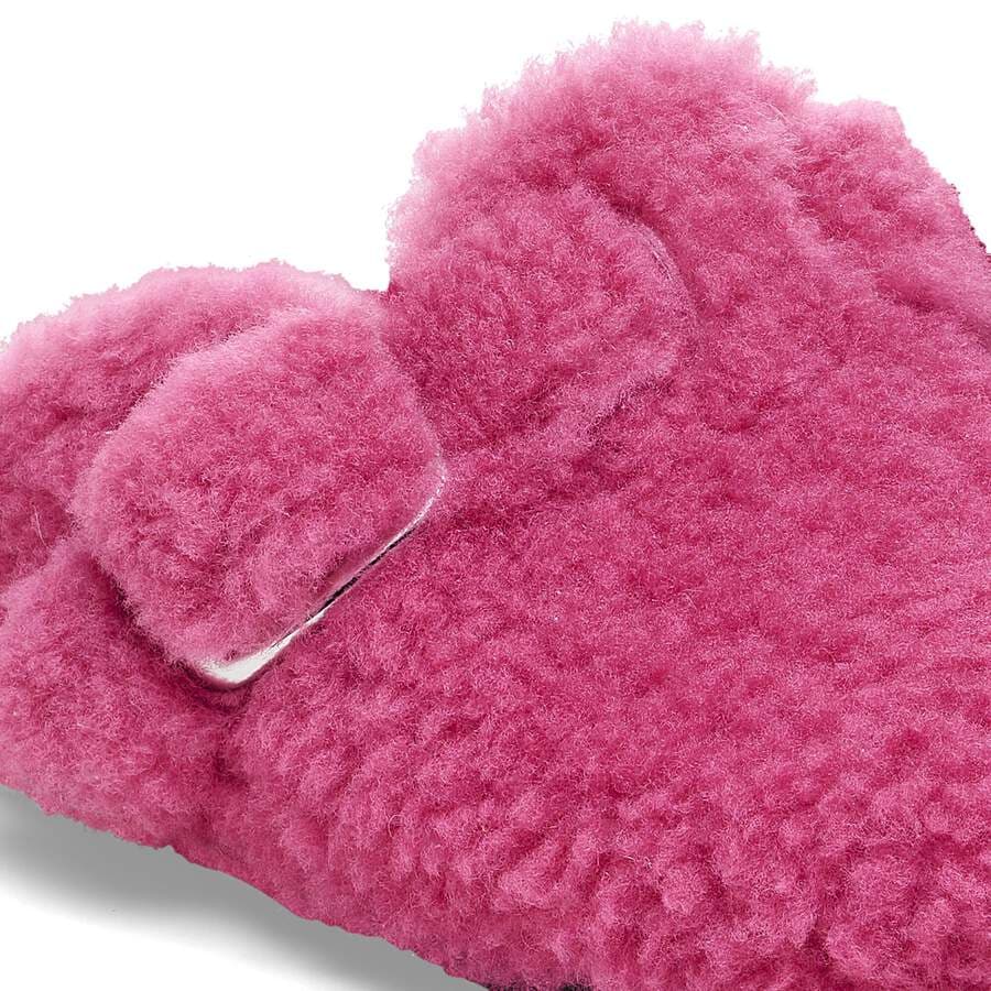 Boston Big Buckle Fur - Fuchsia Tulip