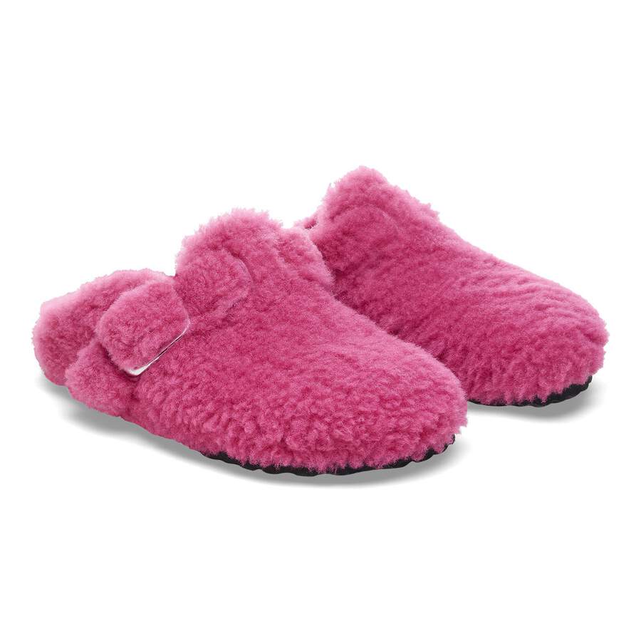 Boston Big Buckle Fur - Fuchsia Tulip