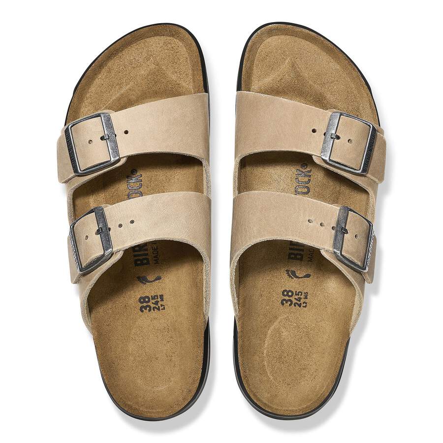 Arizona Crosstown Waxy Leather - Tobacco Brown