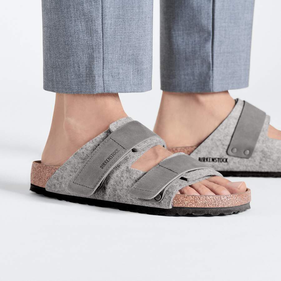 Uji Leather/Textile/Felt - Light Gray