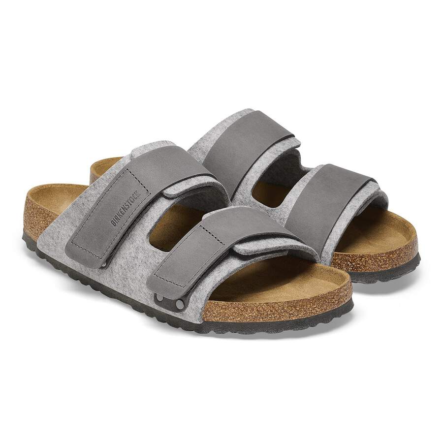Uji Leather/Textile/Felt - Light Gray