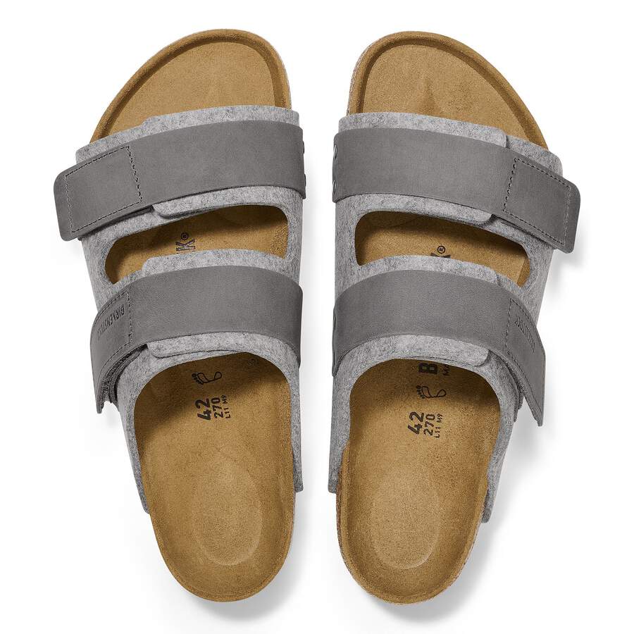 Uji Leather/Textile/Felt - Light Gray