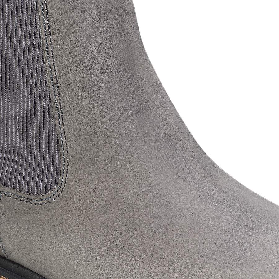Highwood Slip On Mid Women Nubuck Leather - Graphite
