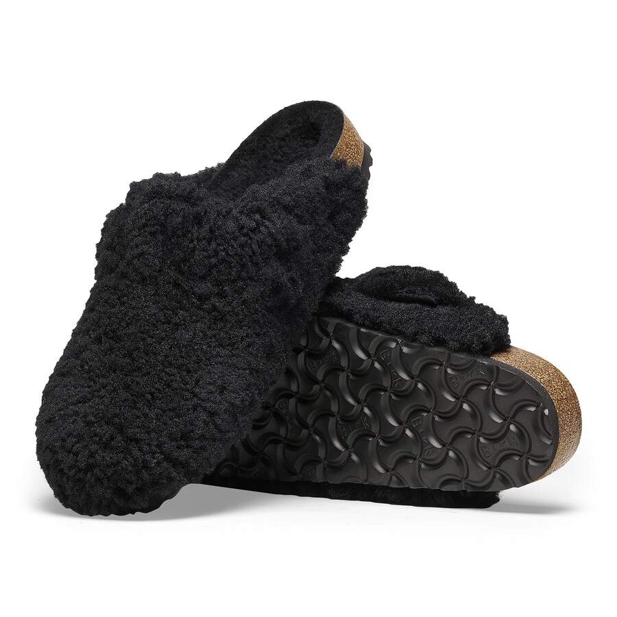 Boston Big Buckle Fur - Black Gold