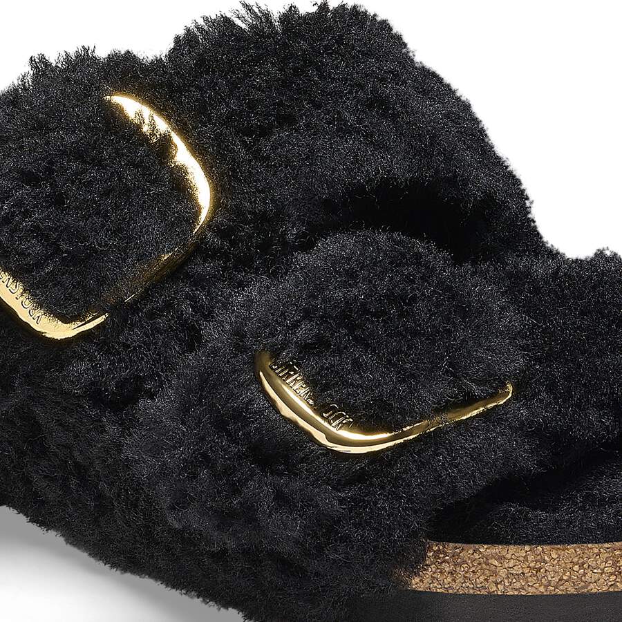 Arizona Big Buckle Shearling - Black Gold
