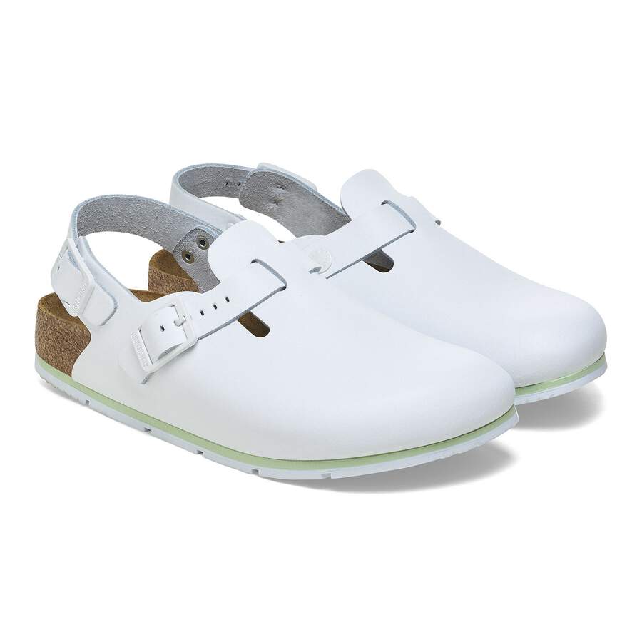 Tokio PRO Natural Leather Coated - White
