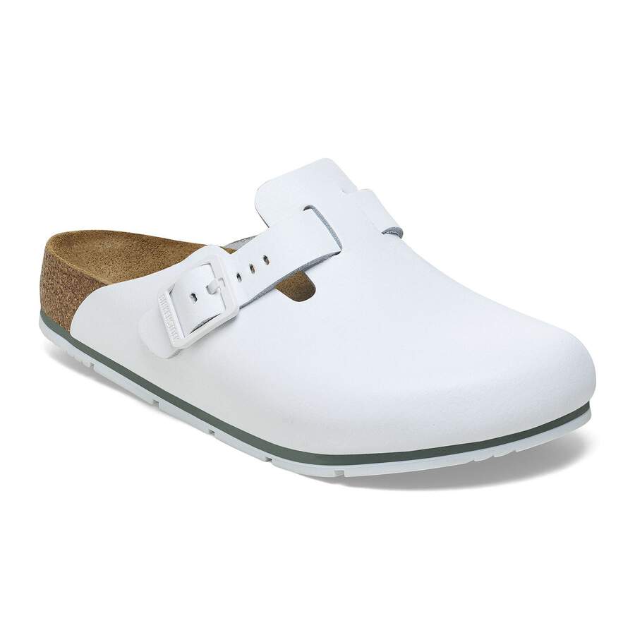 Boston Pro Natural Leather - White
