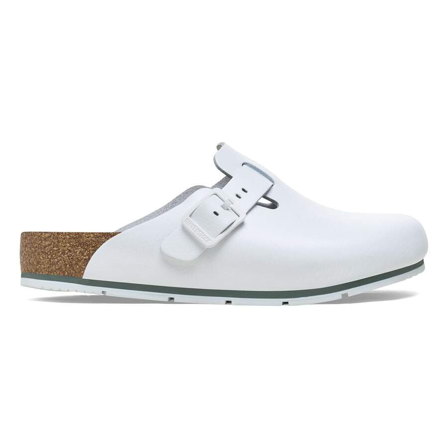 Boston Pro Natural Leather - White