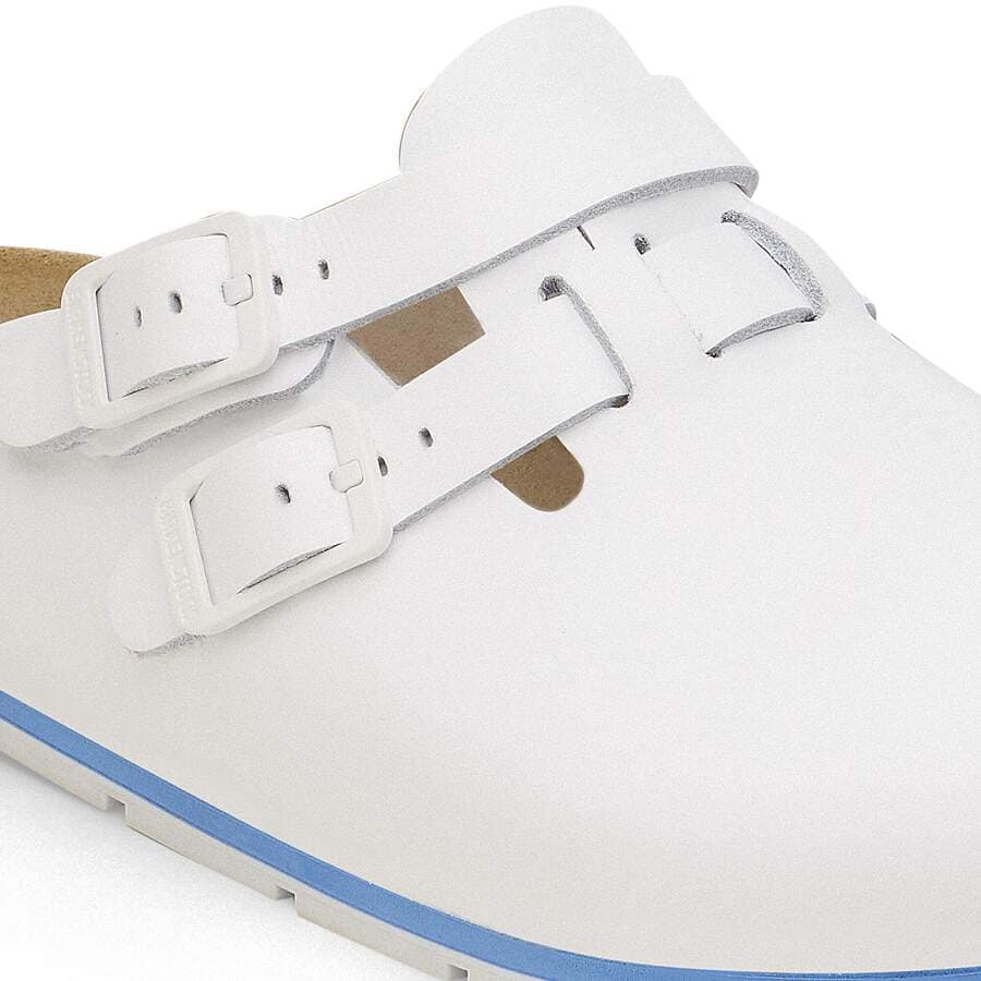 Kay PRO Natural Leather Coated - White