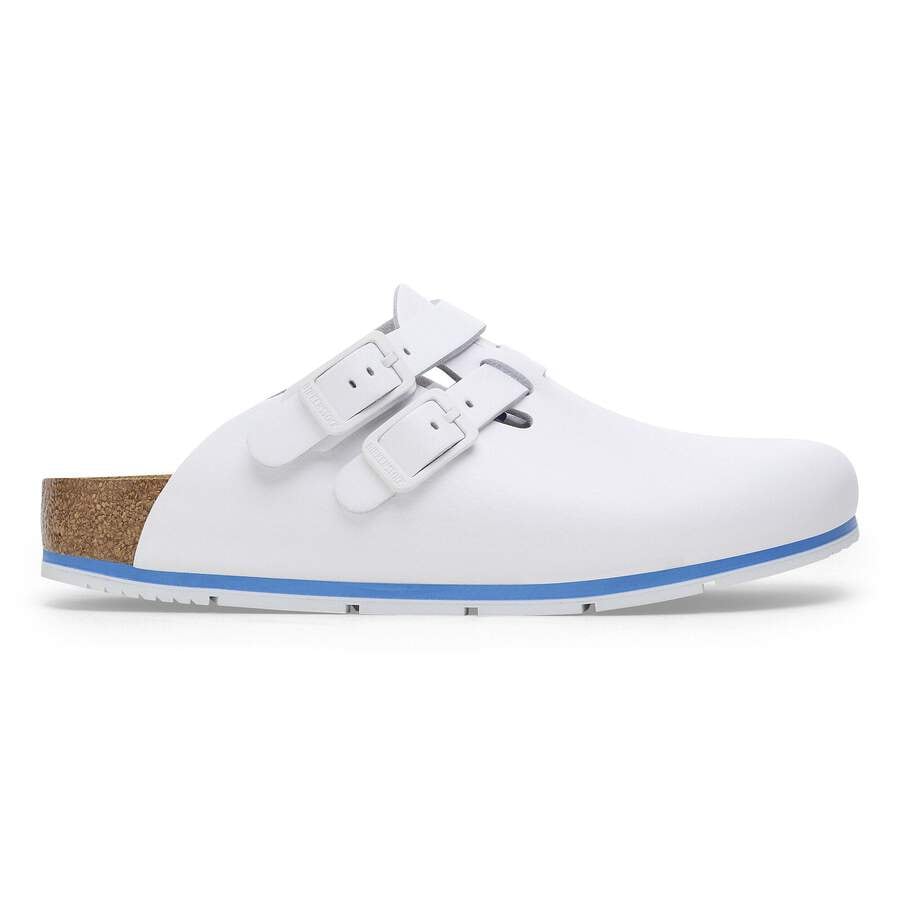 Kay PRO Natural Leather Coated - White