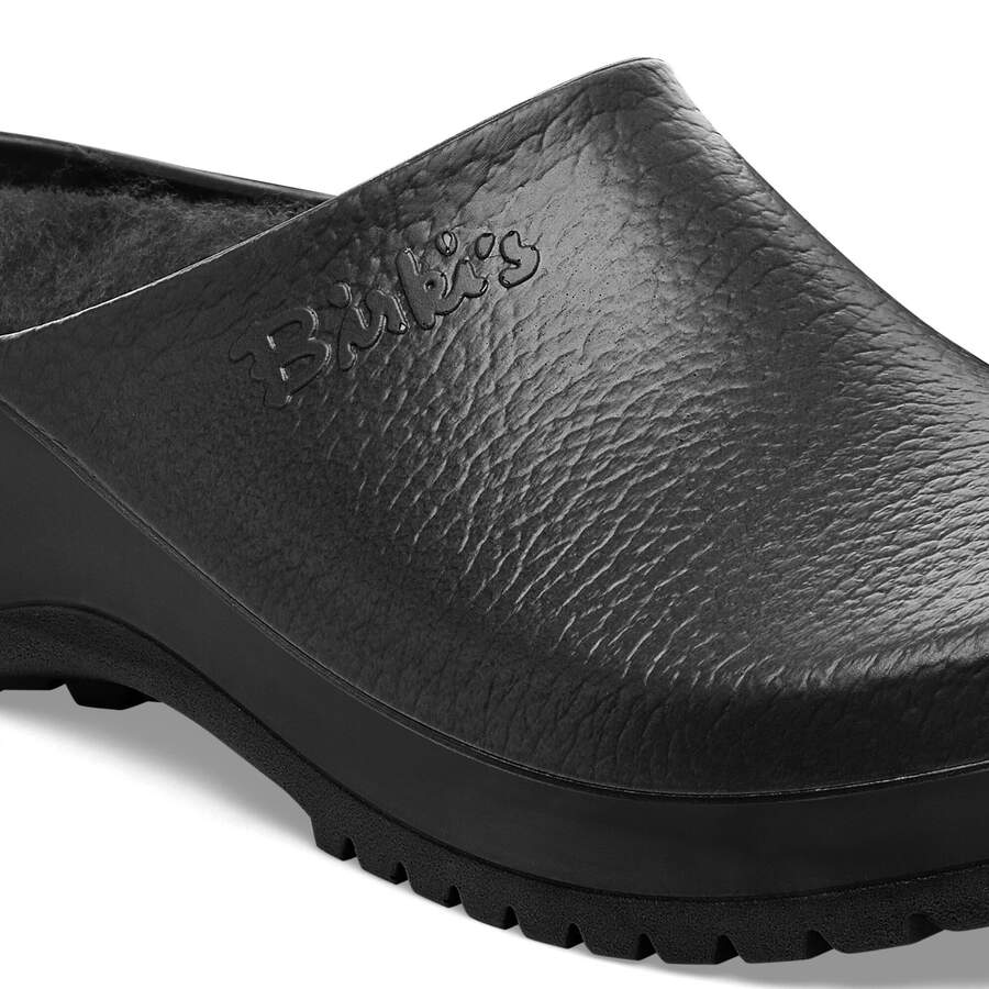 Super-Birki Shearling Polyurethane - Jet Black