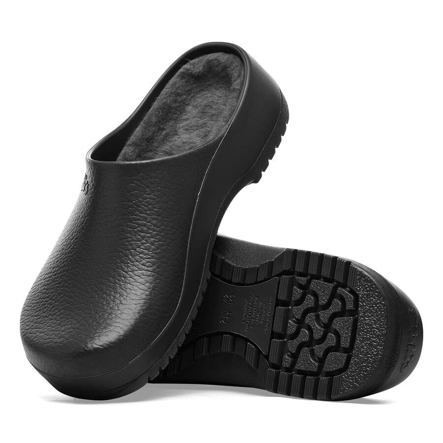 Super-Birki Shearling Polyurethane - Jet Black
