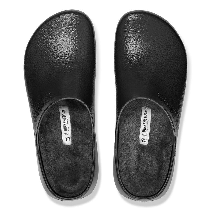 Super-Birki Shearling Polyurethane - Jet Black