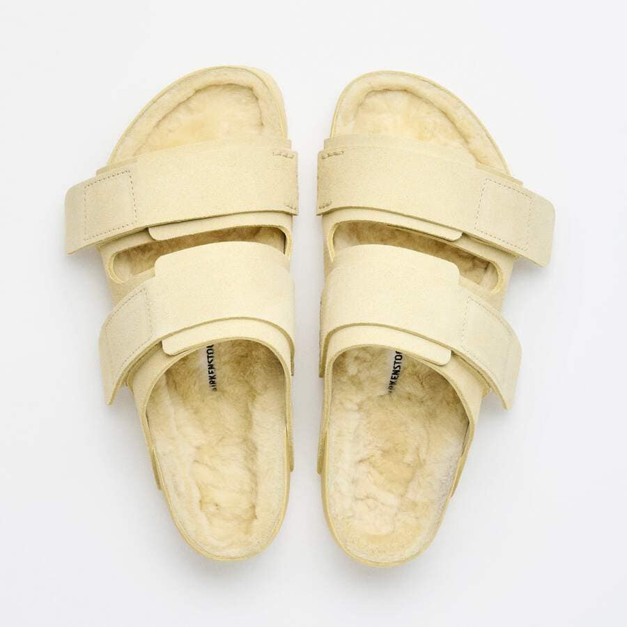 Uji Suede Tekla Suede Leather - Straw