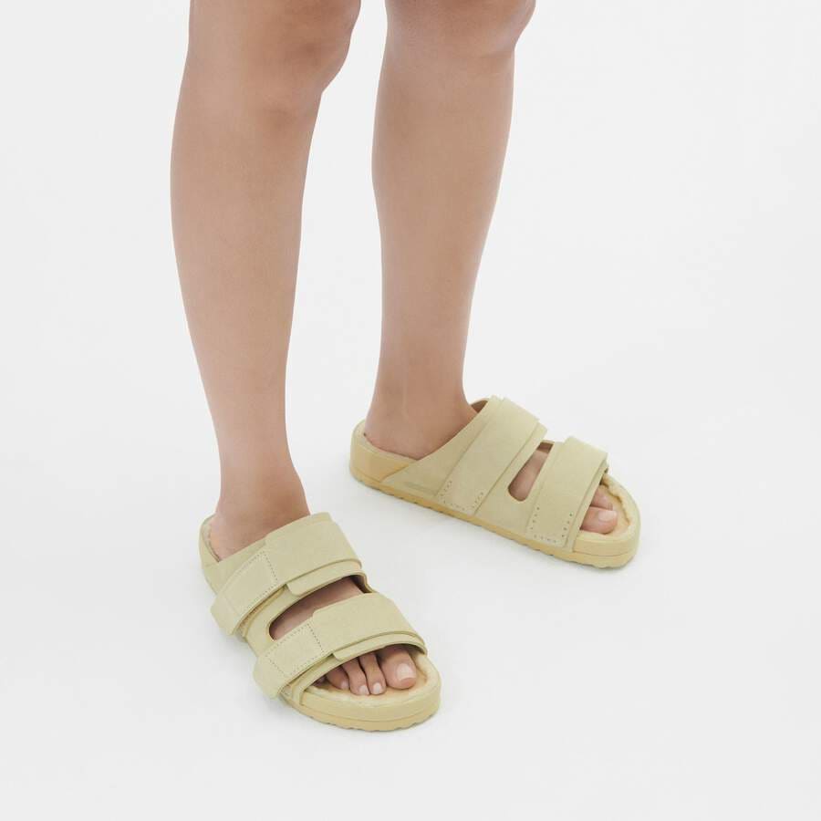 Uji Suede Tekla Suede Leather - Straw