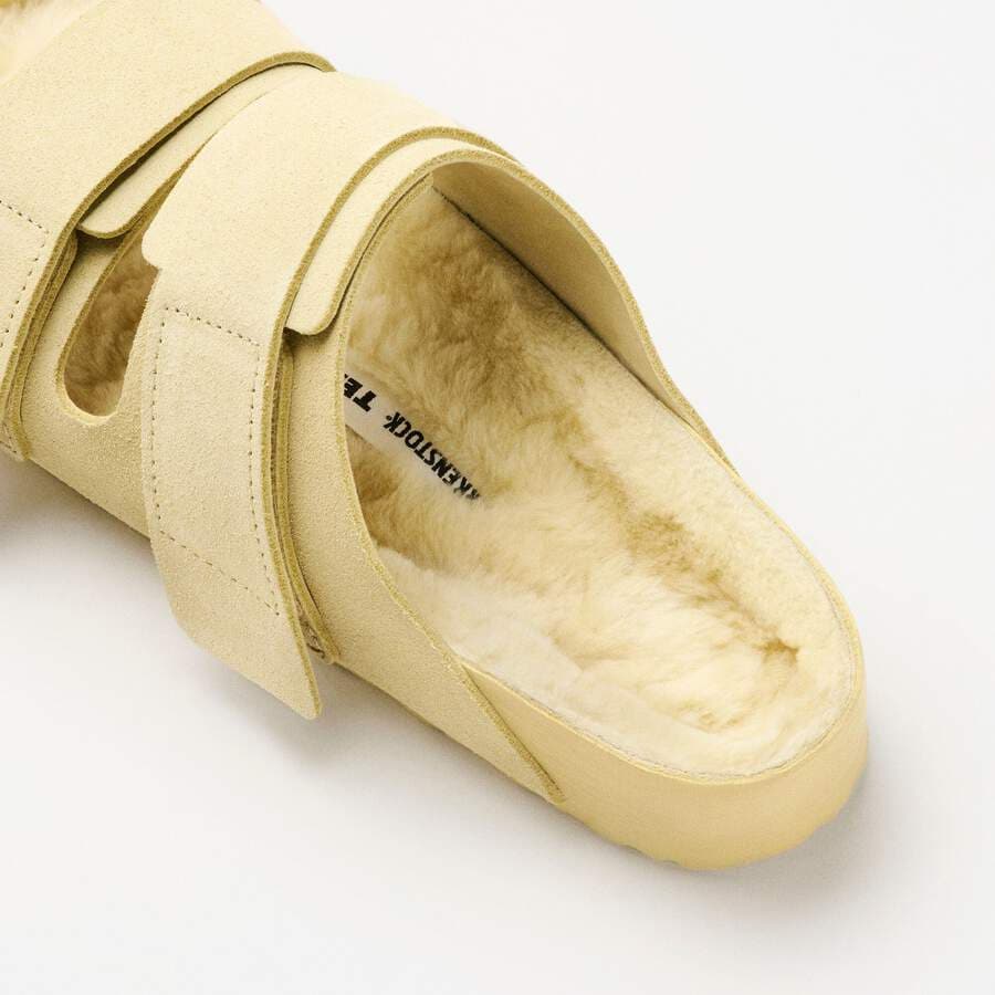 Uji Suede Tekla Suede Leather - Straw