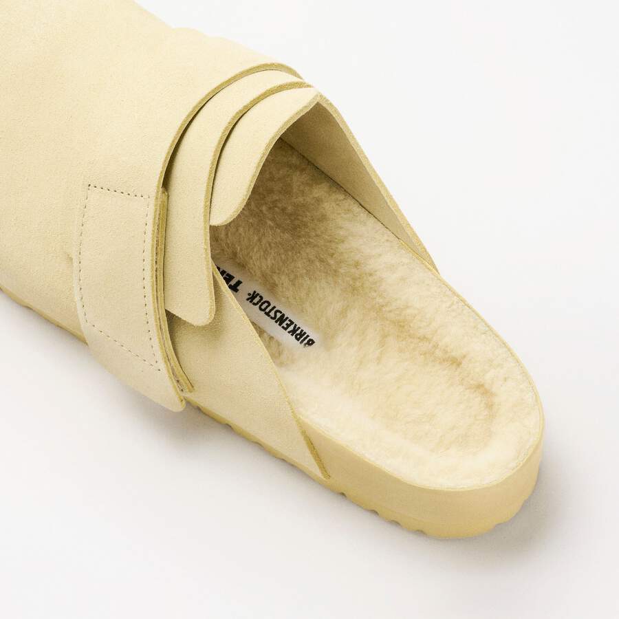 Nagoya Suede Tekla Suede Leather - Straw