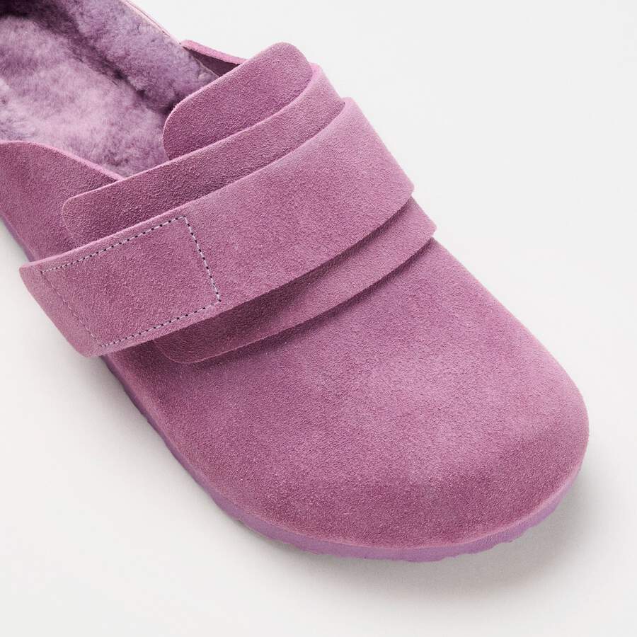 Nagoya Suede Tekla Suede Leather - Mauve