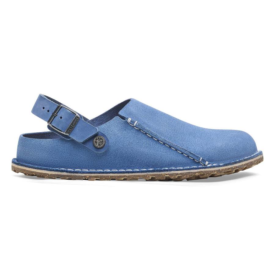 Lutry Premium Suede Leather - Elemental Blue