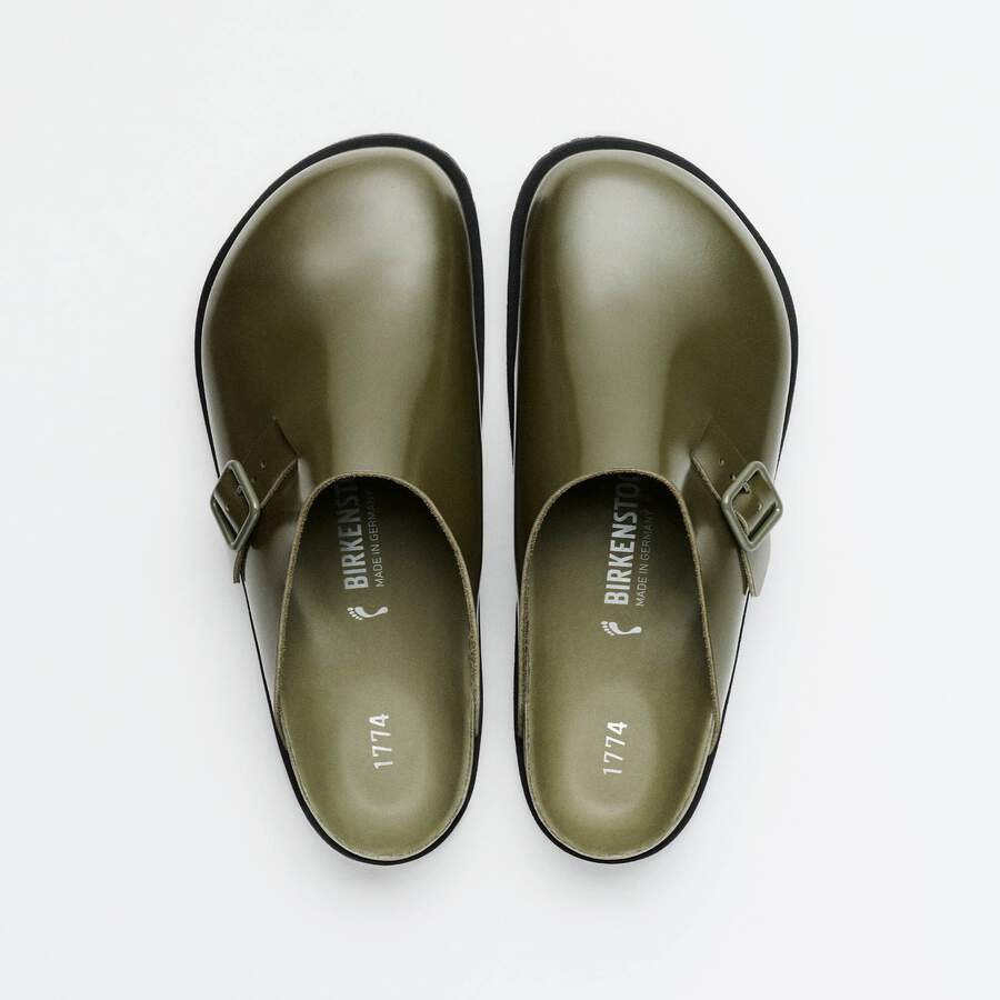 33 Dougal Natural Leather - Moss Green