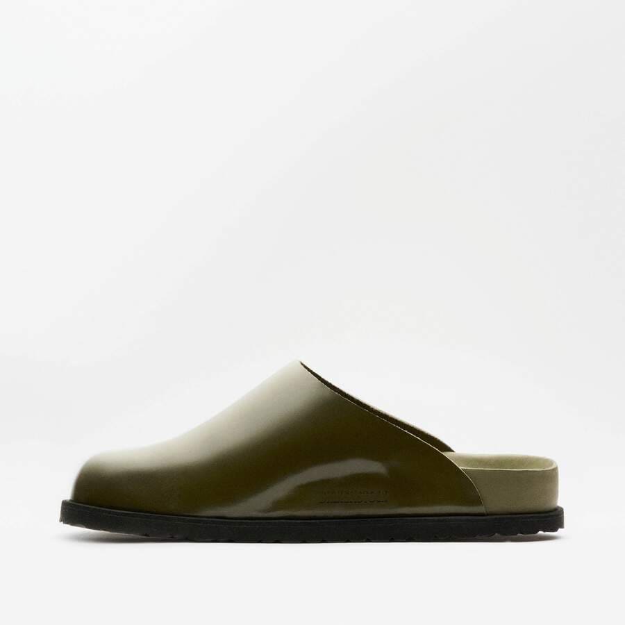 33 Dougal Natural Leather - Moss Green