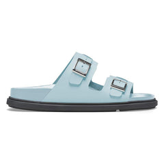 St Barths Natural Leather - Mineral Blue