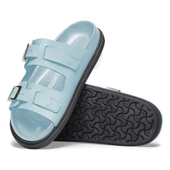 St Barths Natural Leather - Mineral Blue