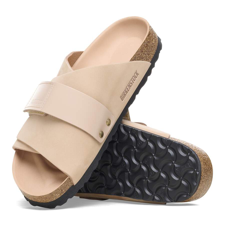 Kyoto Nubuck Leather - New Beige