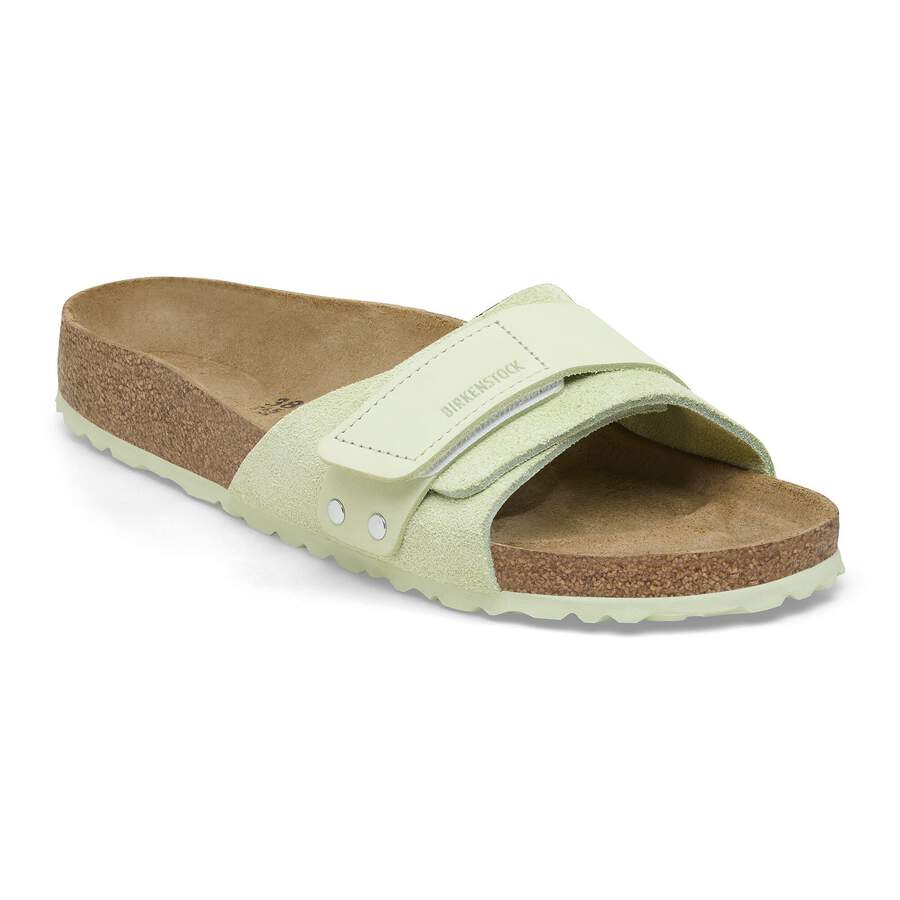 Oita Nubuck Leather/Suede - Faded Lime