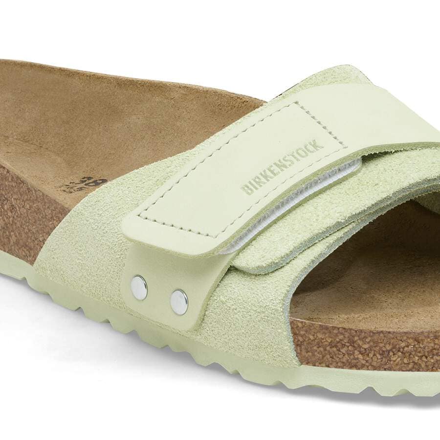 Oita Nubuck Leather/Suede - Faded Lime