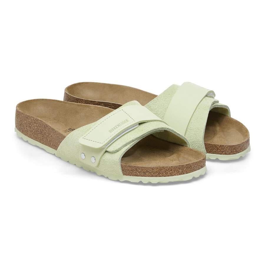 Oita Nubuck Leather/Suede - Faded Lime