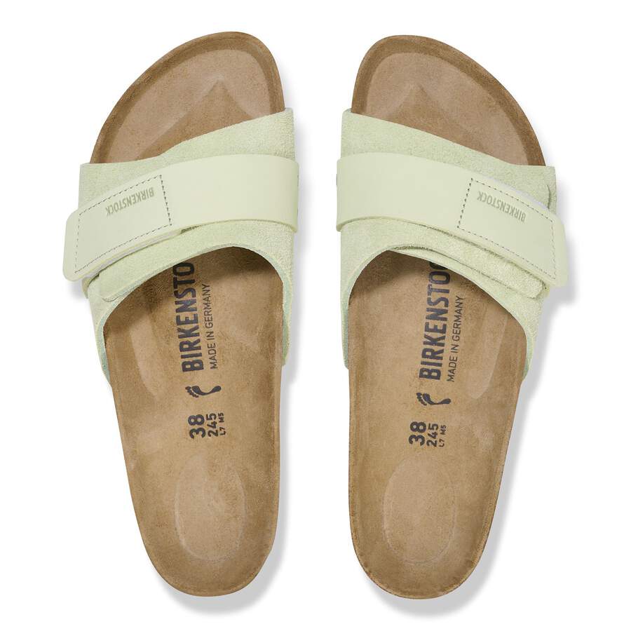Oita Nubuck Leather/Suede - Faded Lime