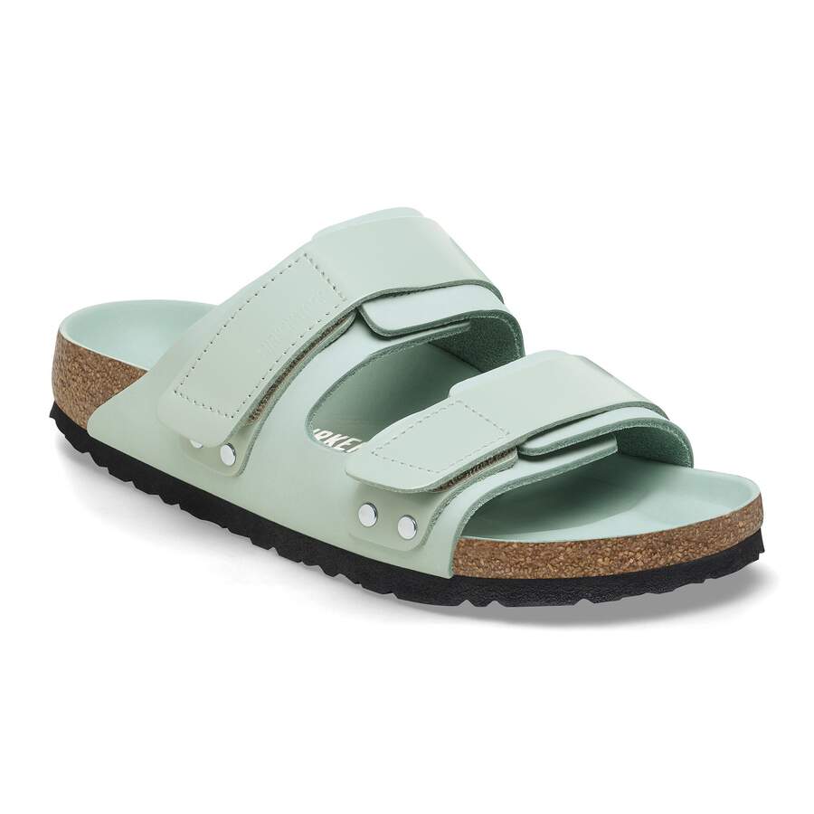 Uji Nubuck Leather - Surf Green