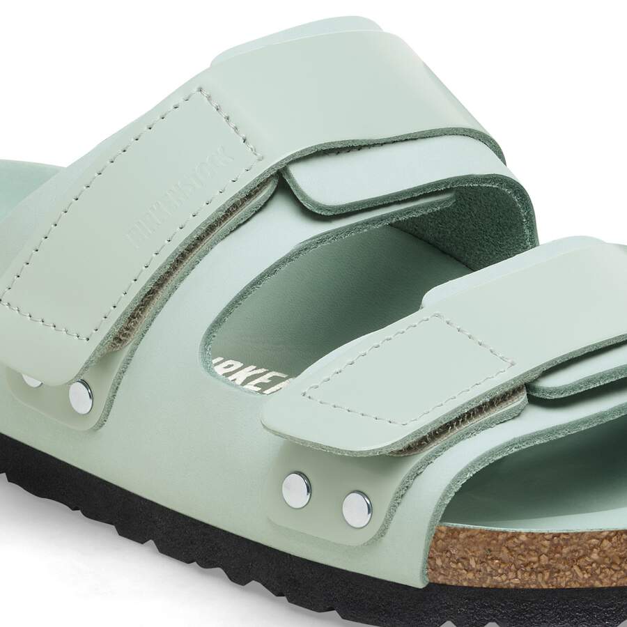 Uji Nubuck Leather - Surf Green