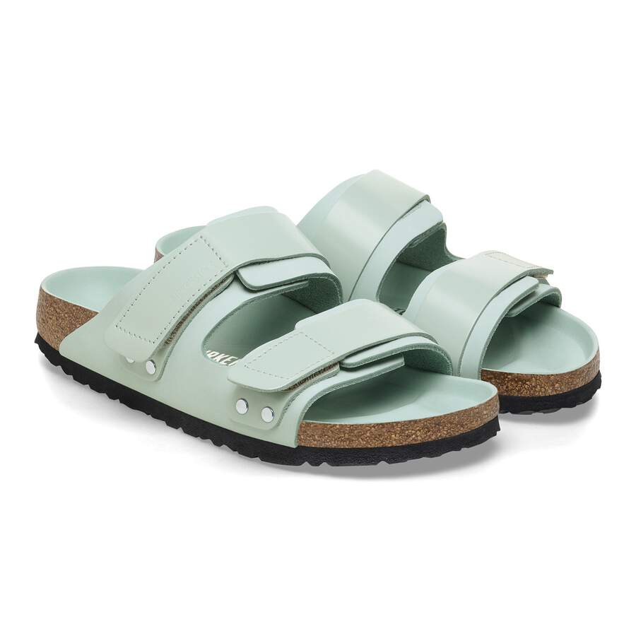 Uji Nubuck Leather - Surf Green