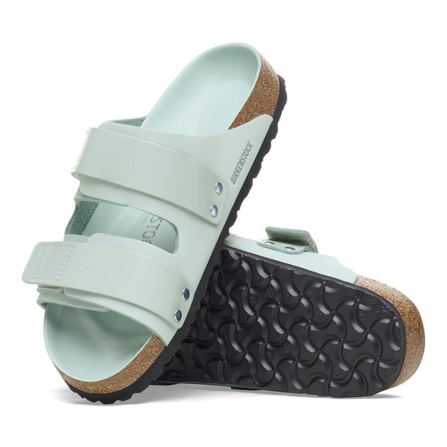 Uji Nubuck Leather - Surf Green