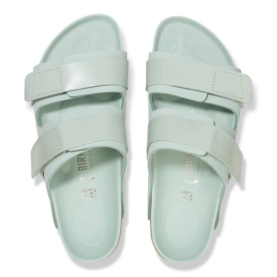 Uji Nubuck Leather - Surf Green