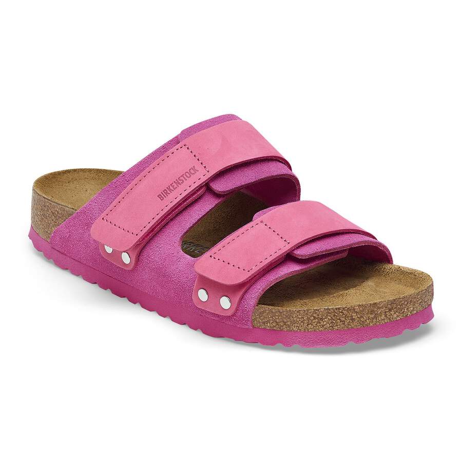 Uji Nubuck Leather/Suede - Fuchsia Tulip