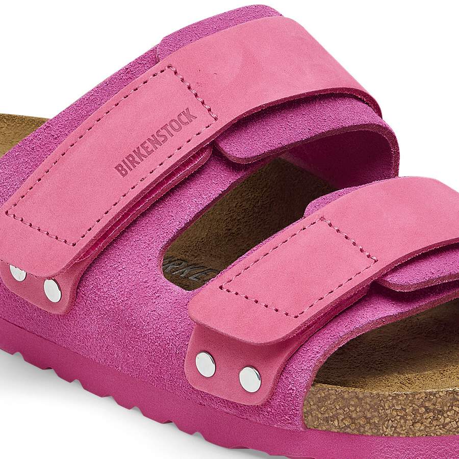 Uji Nubuck Leather/Suede - Fuchsia Tulip