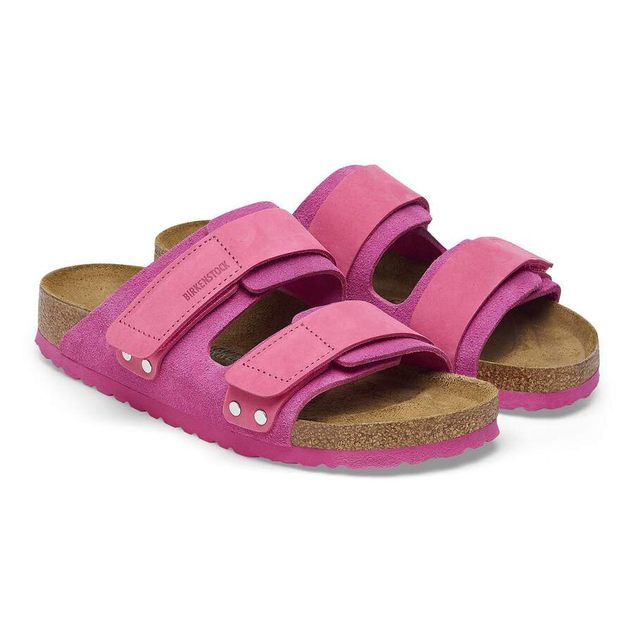 Uji Nubuck Leather/Suede - Fuchsia Tulip
