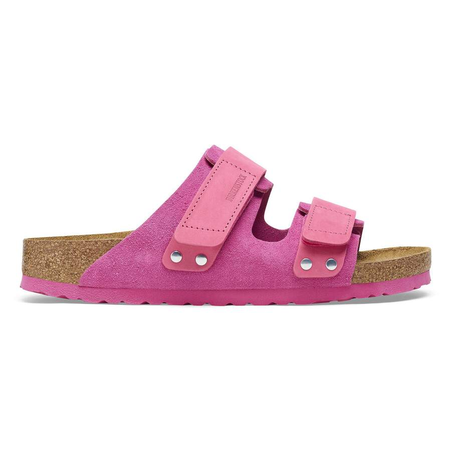 Uji Nubuck Leather/Suede - Fuchsia Tulip