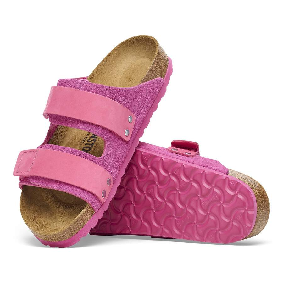 Uji Nubuck Leather/Suede - Fuchsia Tulip