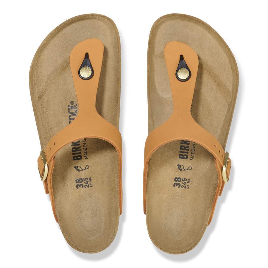 Gizeh Nubuck Leather - Burnt Orange