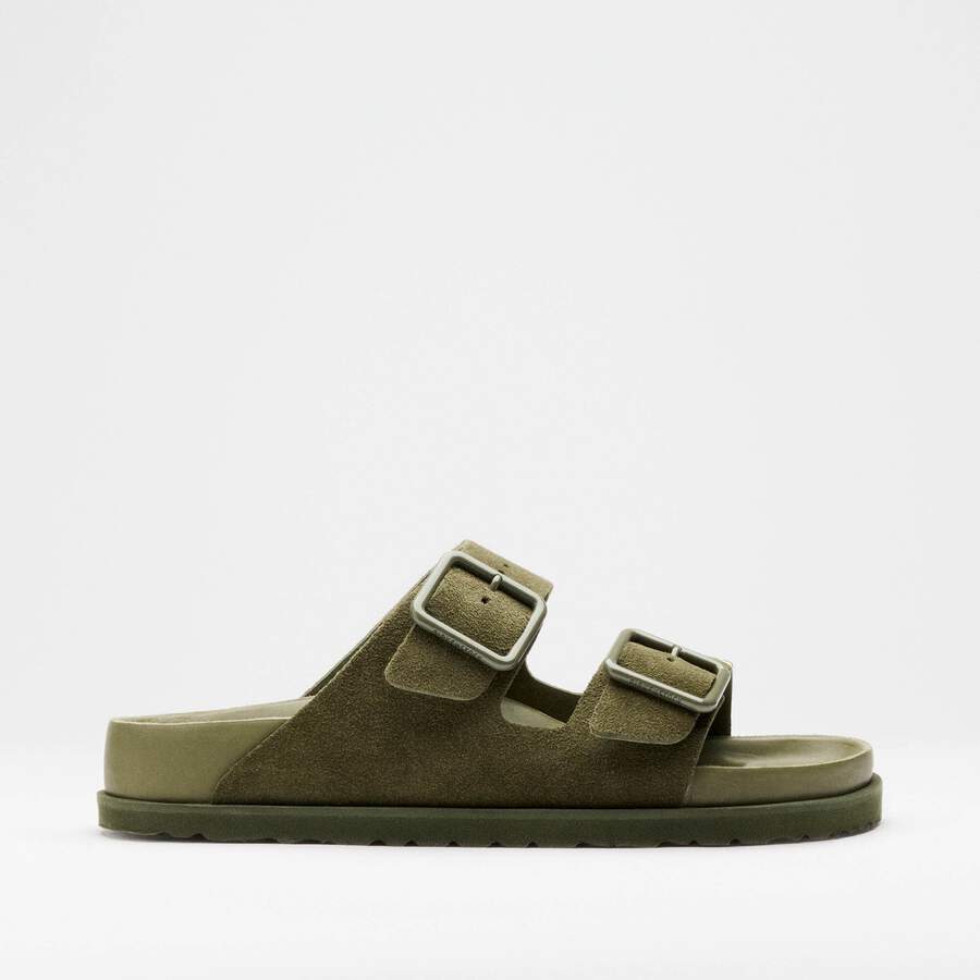 Arizona Avantgarde Suede Leather - Moss Green
