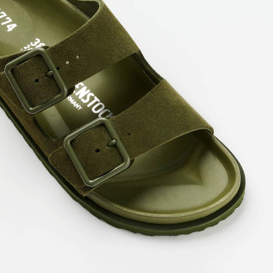 Arizona Avantgarde Suede Leather - Moss Green