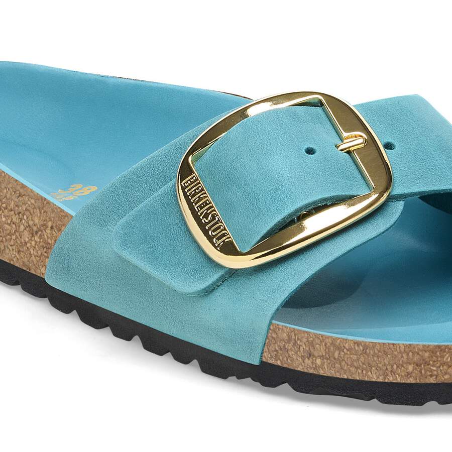 Madrid Big Buckle Natural Leather Oiled - Biscay Bay