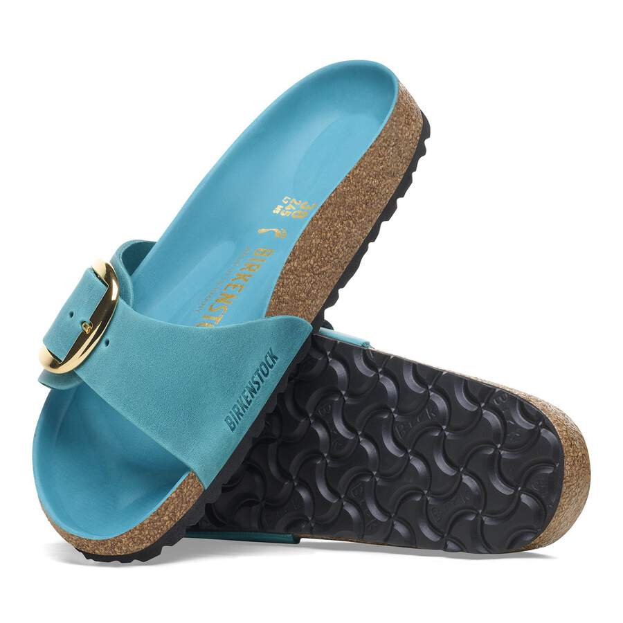 Madrid Big Buckle Natural Leather Oiled - Biscay Bay