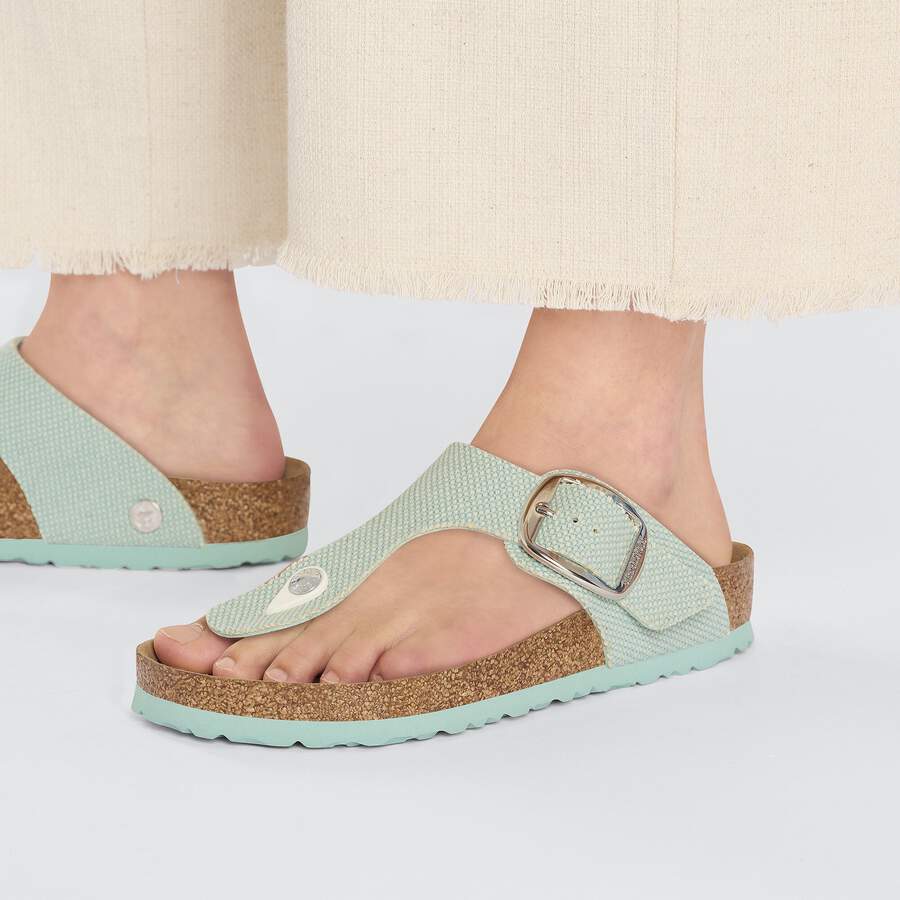 Gizeh Big Buckle Rivet Logo Textile - Canvas Surf Green