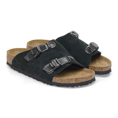 Zürich Tech Suede Leather - Black